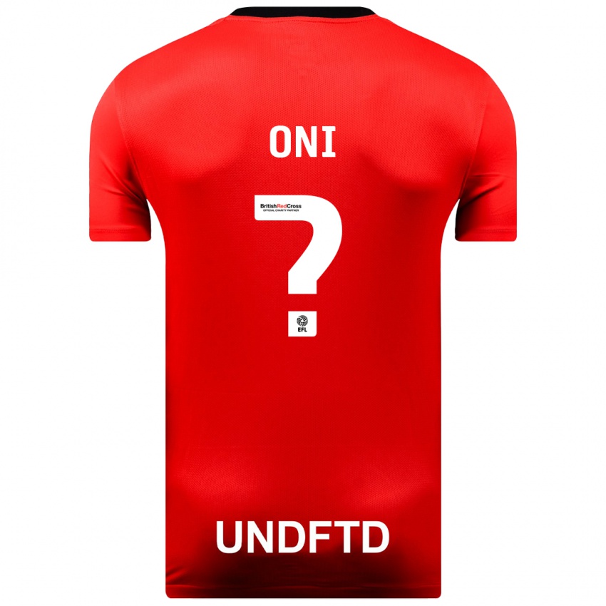 Kinder Ifeoluwa Oni #0 Rot Auswärtstrikot Trikot 2023/24 T-Shirt Schweiz