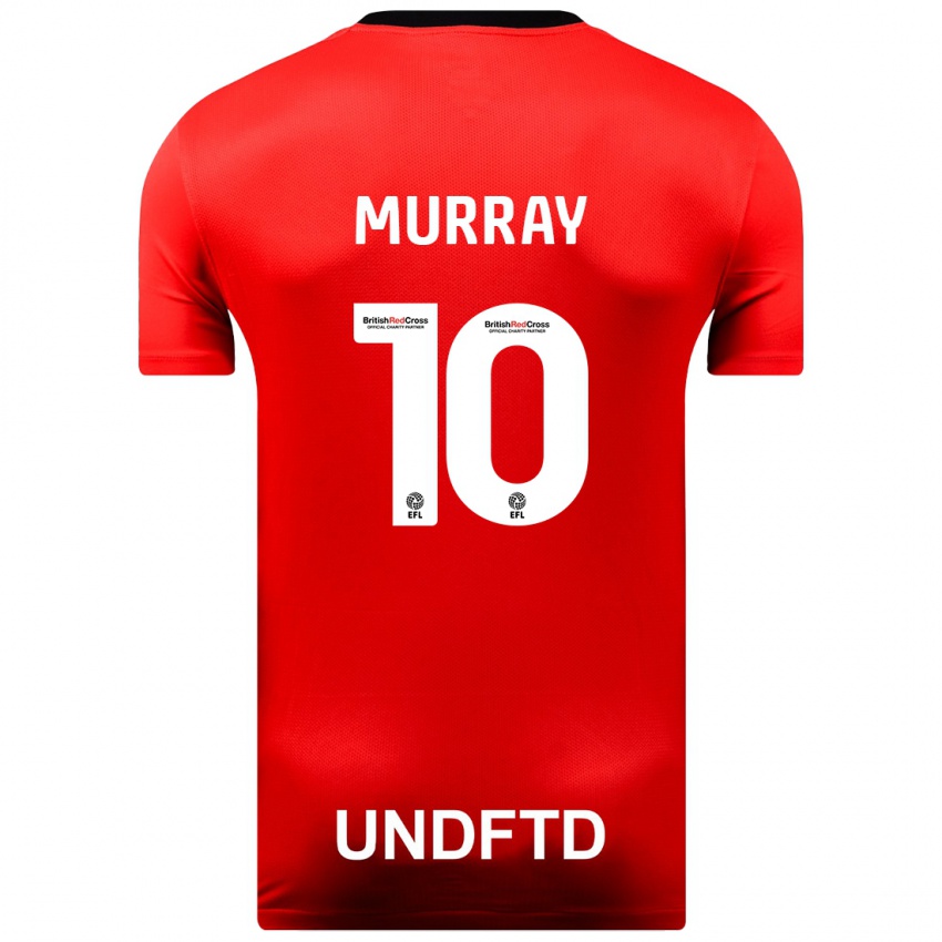 Kinder Christie Murray #10 Rot Auswärtstrikot Trikot 2023/24 T-Shirt Schweiz