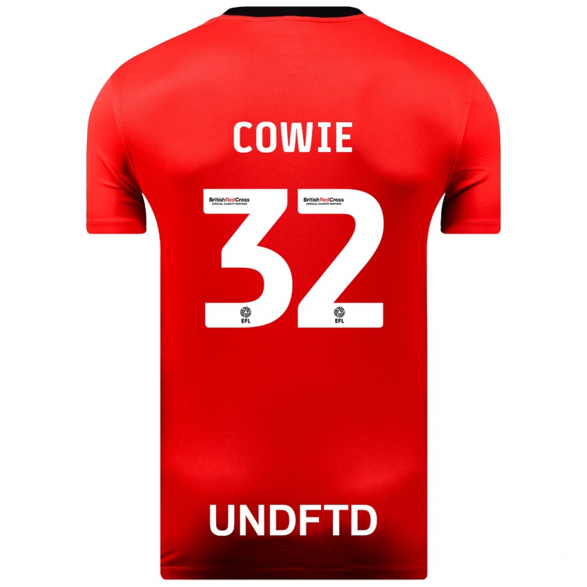 Kinder Abbie Cowie #32 Rot Auswärtstrikot Trikot 2023/24 T-Shirt Schweiz