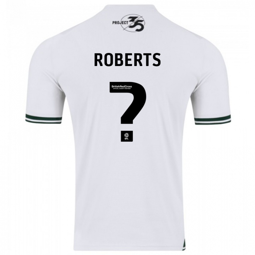 Kinder Caleb Roberts #0 Weiß Auswärtstrikot Trikot 2023/24 T-Shirt Schweiz