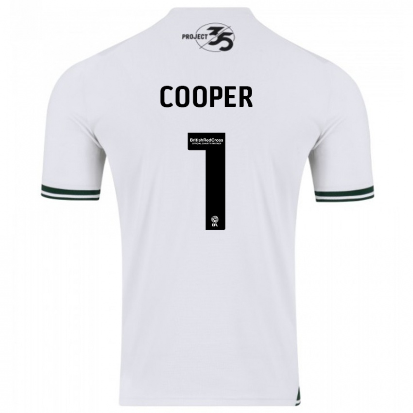 Kinder Michael Cooper #1 Weiß Auswärtstrikot Trikot 2023/24 T-Shirt Schweiz