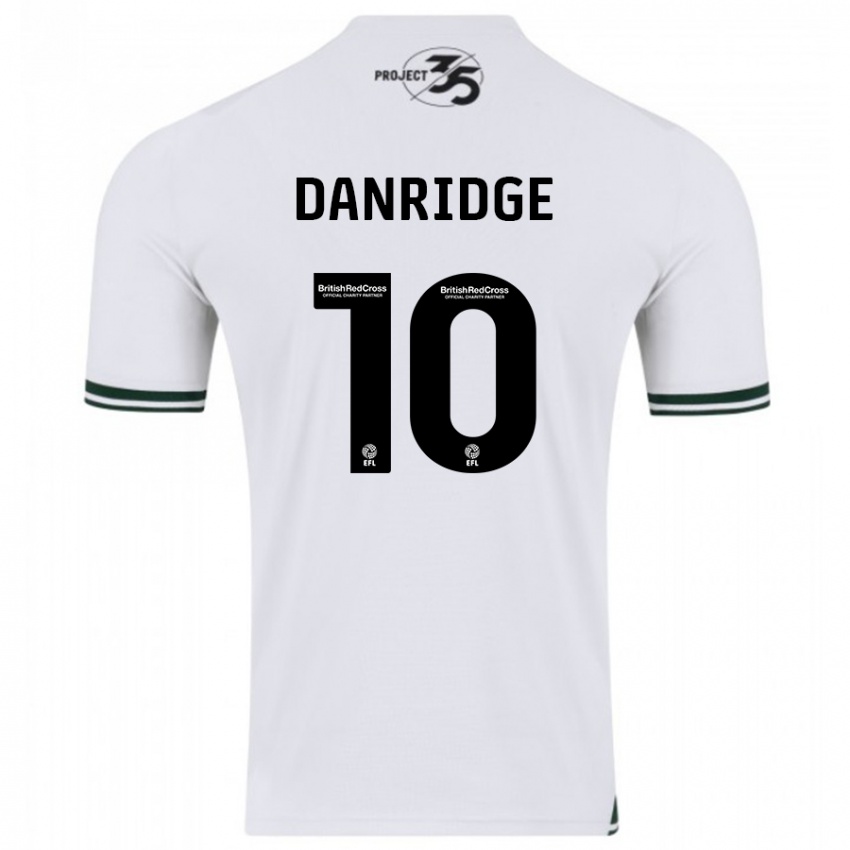 Kinder Rebecca Danridge #10 Weiß Auswärtstrikot Trikot 2023/24 T-Shirt Schweiz