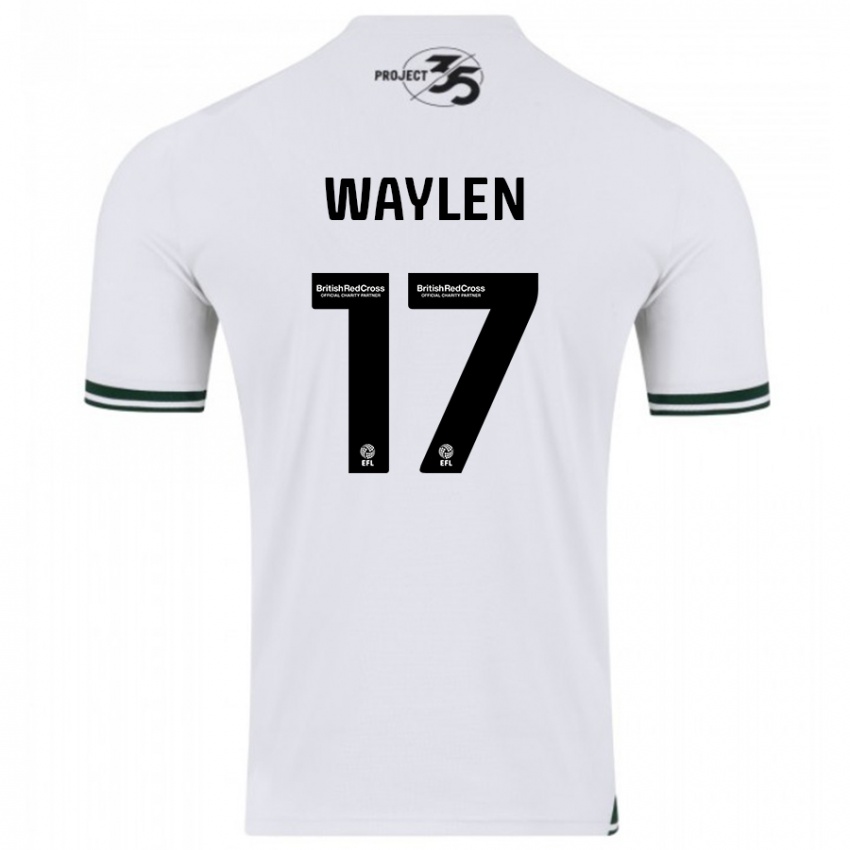 Kinder Libby Waylen #17 Weiß Auswärtstrikot Trikot 2023/24 T-Shirt Schweiz