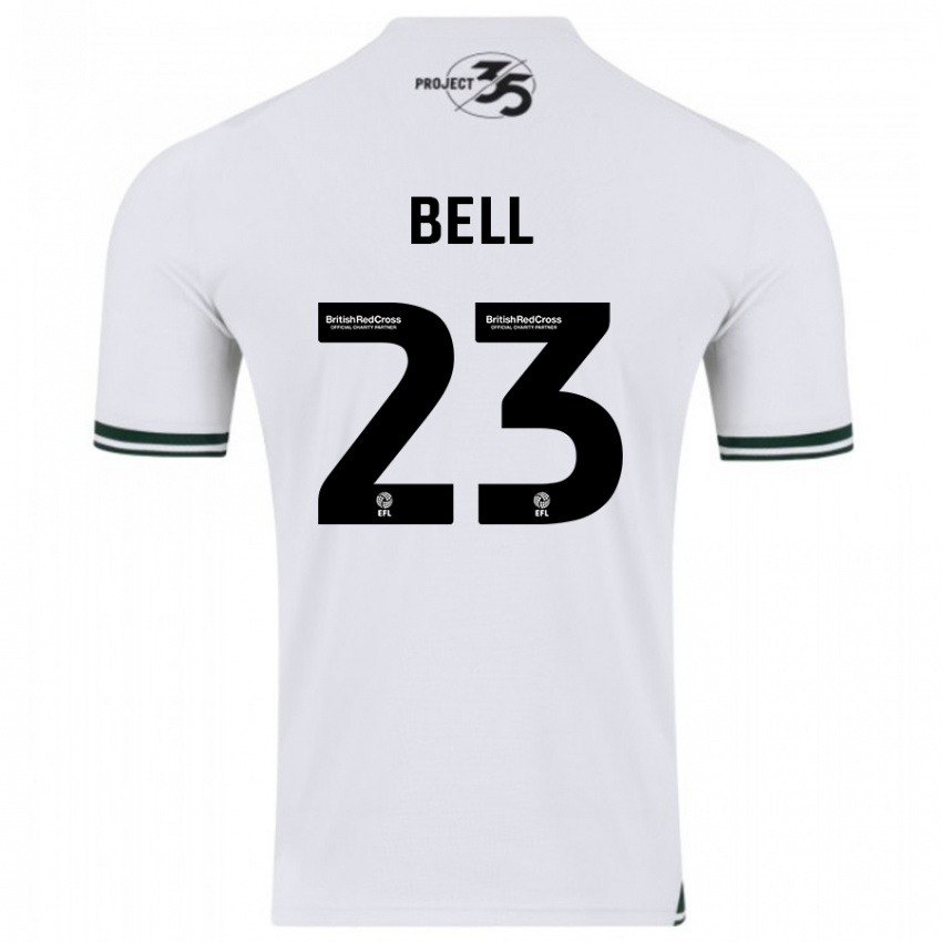 Kinder Katelyn Bell #23 Weiß Auswärtstrikot Trikot 2023/24 T-Shirt Schweiz