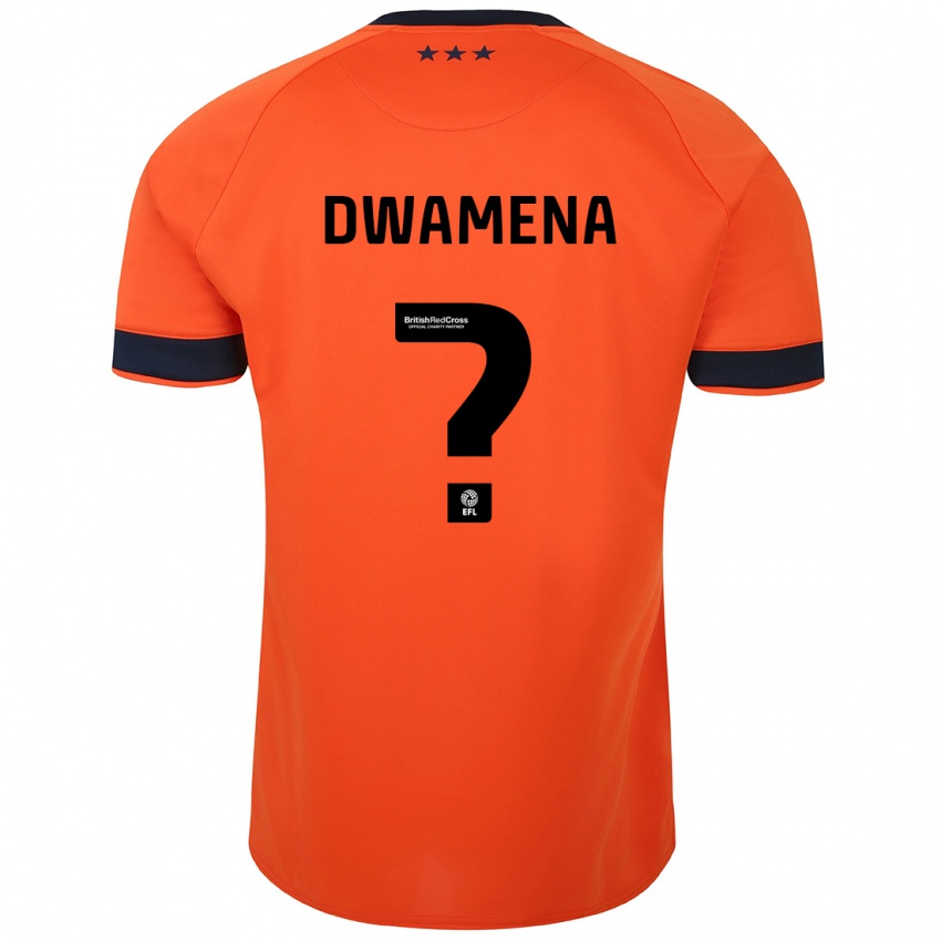 Kinder Nick Nkansa-Dwamena #0 Orangefarben Auswärtstrikot Trikot 2023/24 T-Shirt Schweiz