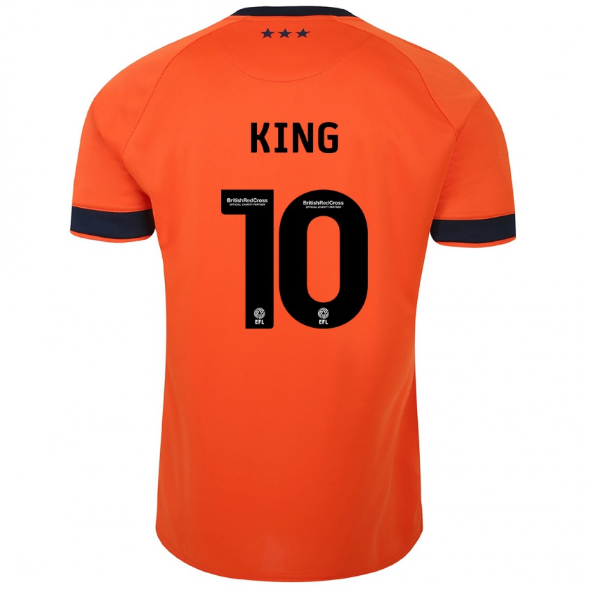 Kinder Eloise King #10 Orangefarben Auswärtstrikot Trikot 2023/24 T-Shirt Schweiz