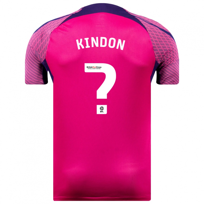 Kinder Ben Kindon #0 Lila Auswärtstrikot Trikot 2023/24 T-Shirt Schweiz