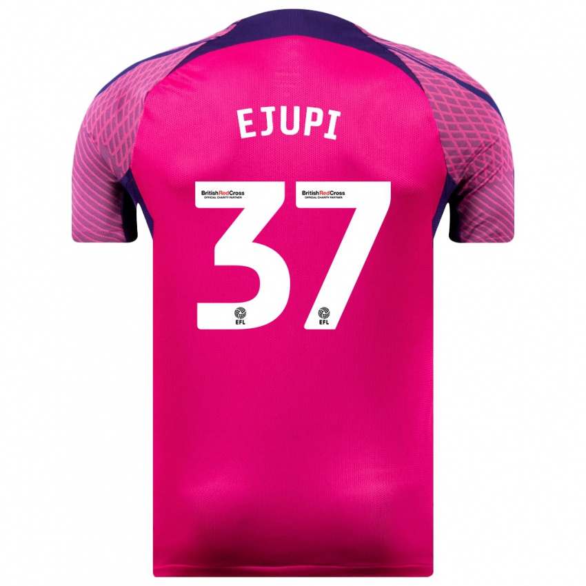 Kinder Elizabeta Ejupi #37 Lila Auswärtstrikot Trikot 2023/24 T-Shirt Schweiz