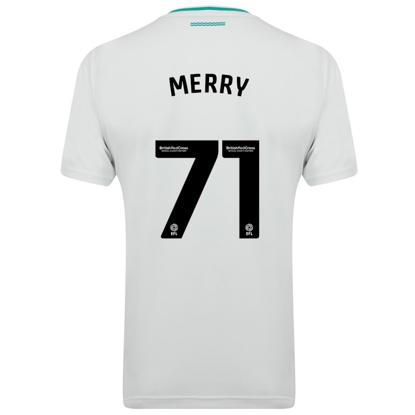 Kinder Will Merry #71 Weiß Auswärtstrikot Trikot 2023/24 T-Shirt Schweiz