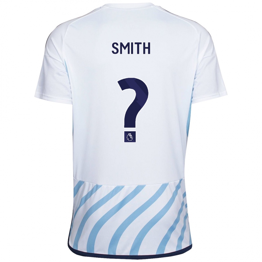 Kinder Zac Smith #0 Weiß Blau Auswärtstrikot Trikot 2023/24 T-Shirt Schweiz