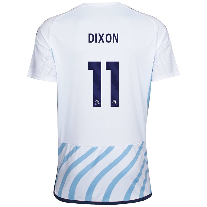 Kinder Chloe Dixon #11 Weiß Blau Auswärtstrikot Trikot 2023/24 T-Shirt Schweiz