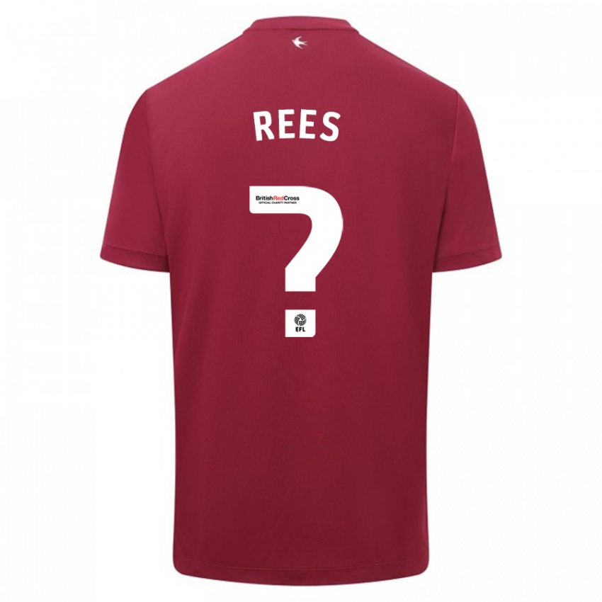 Kinder Joe Rees #0 Rot Auswärtstrikot Trikot 2023/24 T-Shirt Schweiz