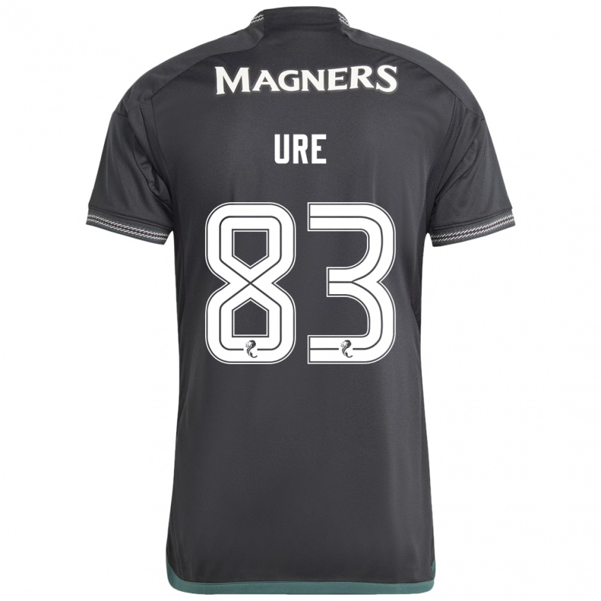 Kinder Kyle Ure #83 Schwarz Auswärtstrikot Trikot 2023/24 T-Shirt Schweiz