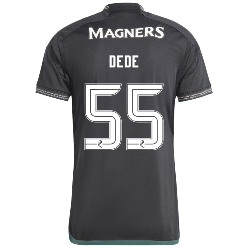 Kinder Josh Dede #55 Schwarz Auswärtstrikot Trikot 2023/24 T-Shirt Schweiz