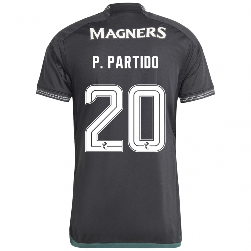 Kinder Paula Partido #20 Schwarz Auswärtstrikot Trikot 2023/24 T-Shirt Schweiz