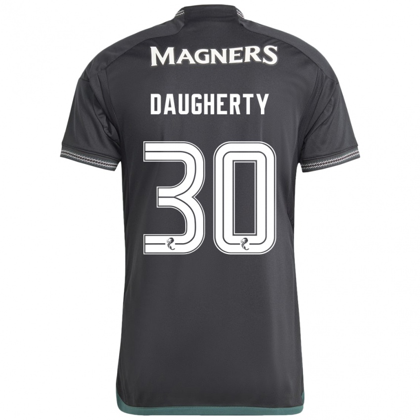 Kinder Kelsey Daugherty #30 Schwarz Auswärtstrikot Trikot 2023/24 T-Shirt Schweiz