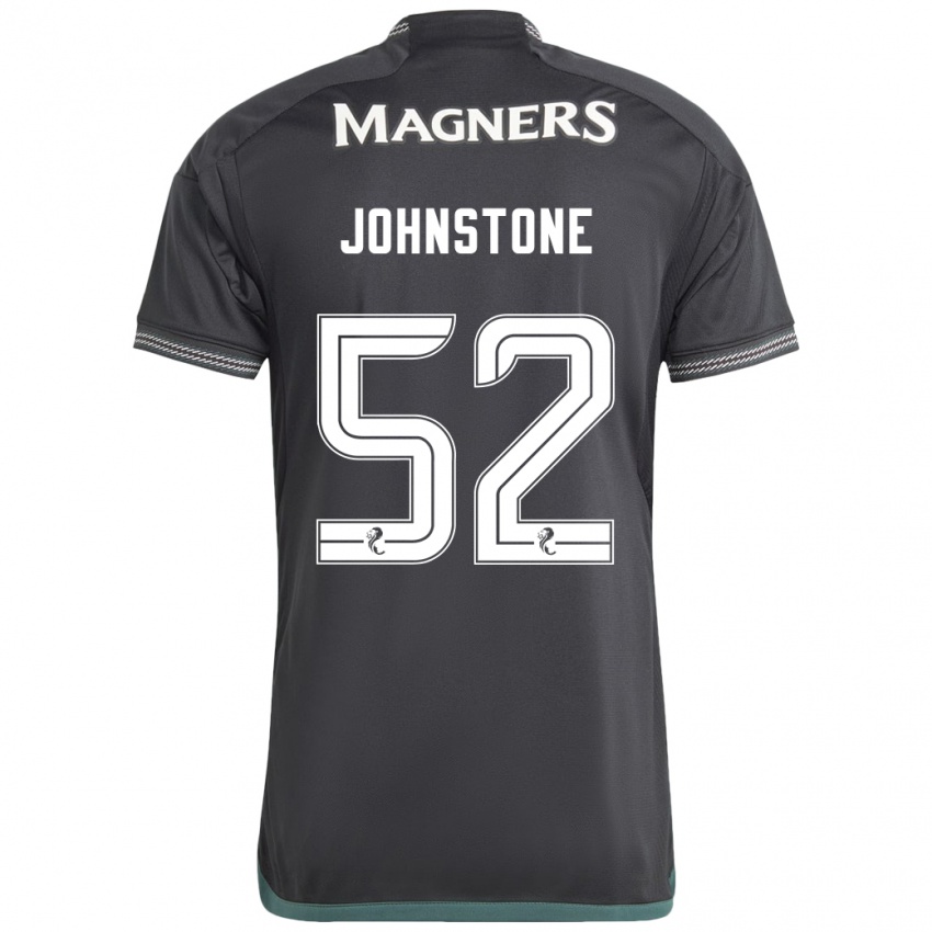 Kinder Rachael Johnstone #52 Schwarz Auswärtstrikot Trikot 2023/24 T-Shirt Schweiz