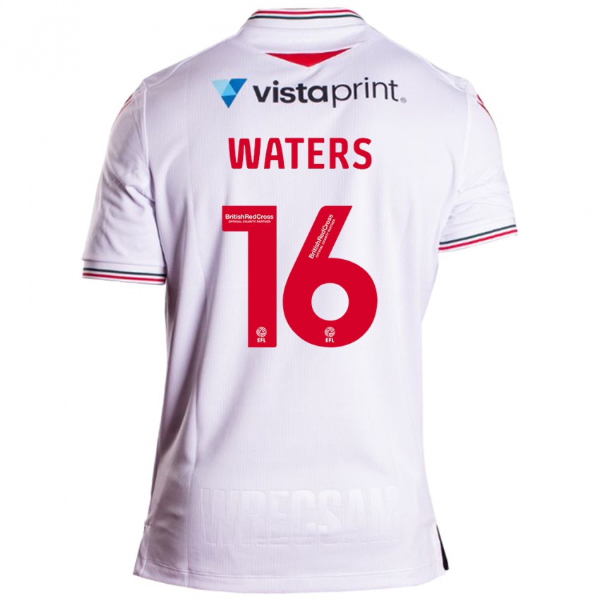 Kinder Billy Waters #16 Weiß Auswärtstrikot Trikot 2023/24 T-Shirt Schweiz