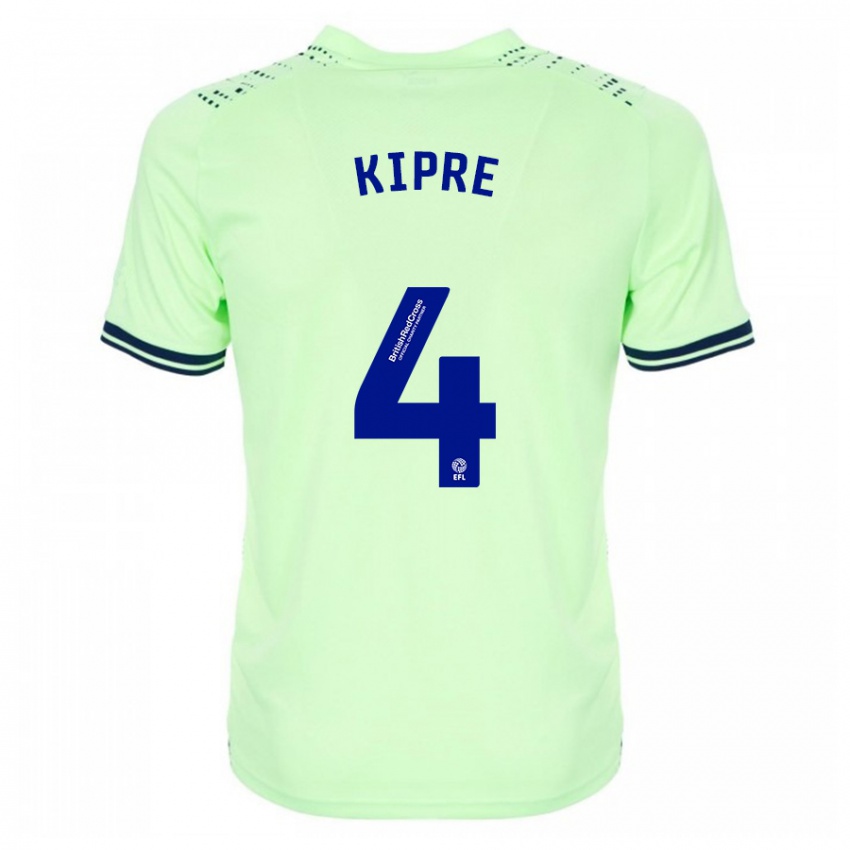 Kinder Cédric Kipré #4 Marine Auswärtstrikot Trikot 2023/24 T-Shirt Schweiz