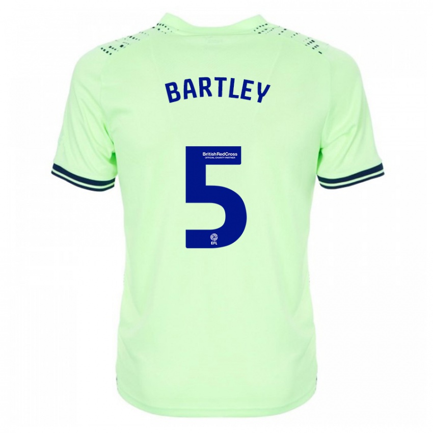 Kinder Kyle Bartley #5 Marine Auswärtstrikot Trikot 2023/24 T-Shirt Schweiz