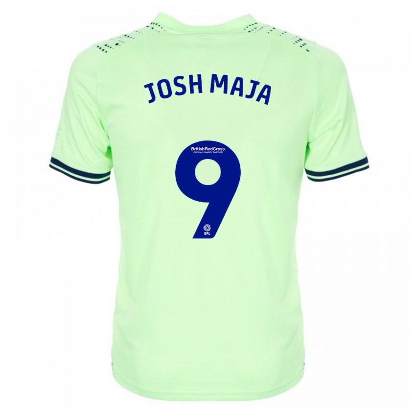 Kinder Josh Maja #9 Marine Auswärtstrikot Trikot 2023/24 T-Shirt Schweiz