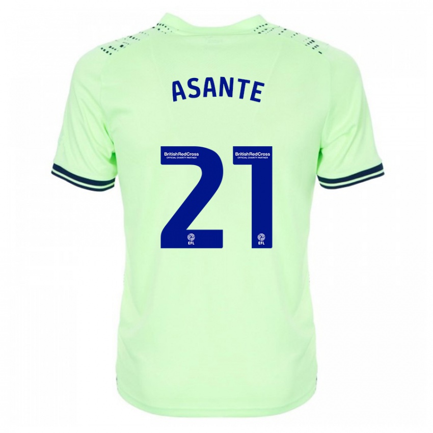 Kinder Brandon Thomas-Asante #21 Marine Auswärtstrikot Trikot 2023/24 T-Shirt Schweiz