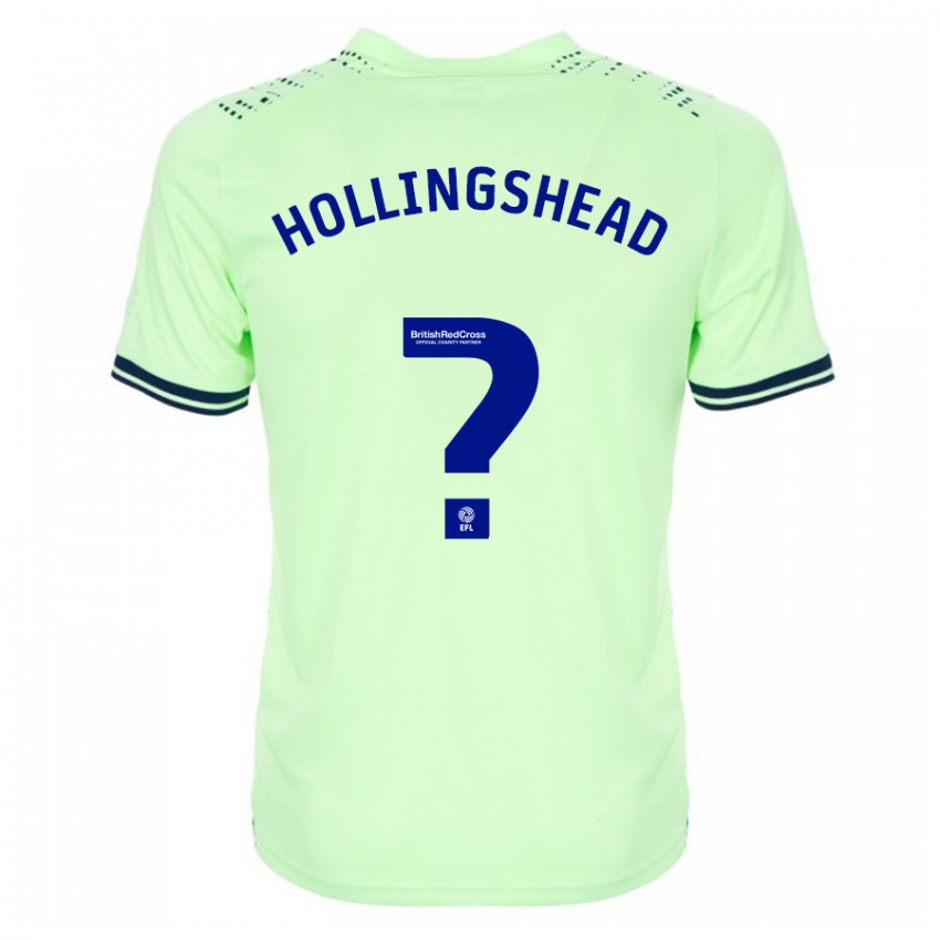 Kinder Ronnie Hollingshead #0 Marine Auswärtstrikot Trikot 2023/24 T-Shirt Schweiz