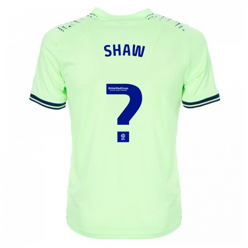 Kinder Josh Shaw #0 Marine Auswärtstrikot Trikot 2023/24 T-Shirt Schweiz