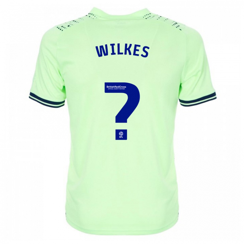 Kinder Liam Wilkes #0 Marine Auswärtstrikot Trikot 2023/24 T-Shirt Schweiz