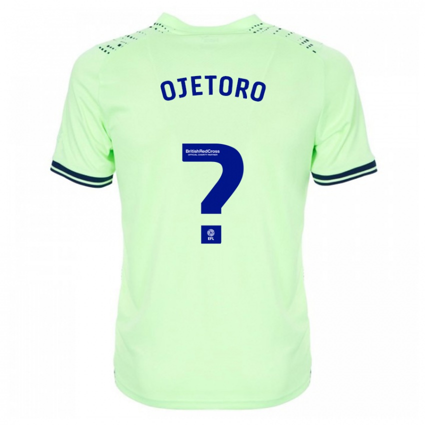 Kinder Wahab Ojetoro #0 Marine Auswärtstrikot Trikot 2023/24 T-Shirt Schweiz