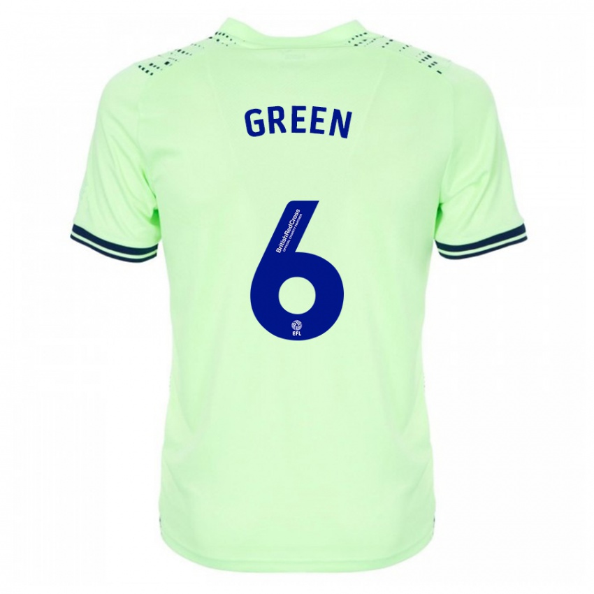 Kinder Isabel Green #6 Marine Auswärtstrikot Trikot 2023/24 T-Shirt Schweiz