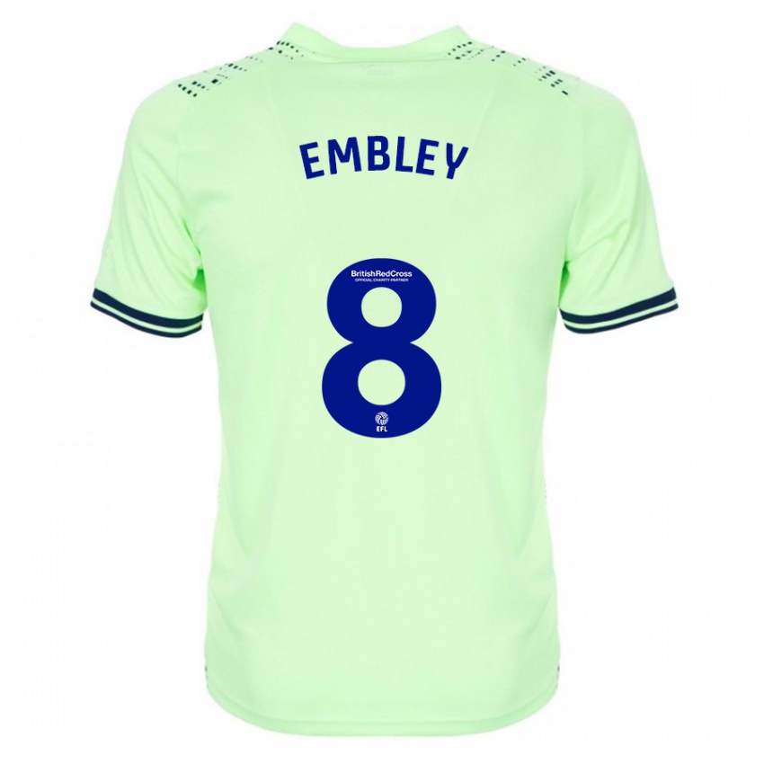 Kinder Rosie Embley #8 Marine Auswärtstrikot Trikot 2023/24 T-Shirt Schweiz