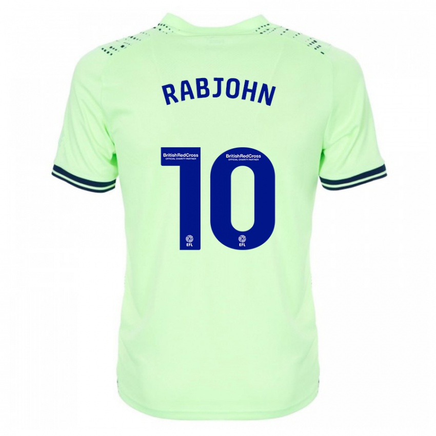 Kinder Olivia Rabjohn #10 Marine Auswärtstrikot Trikot 2023/24 T-Shirt Schweiz