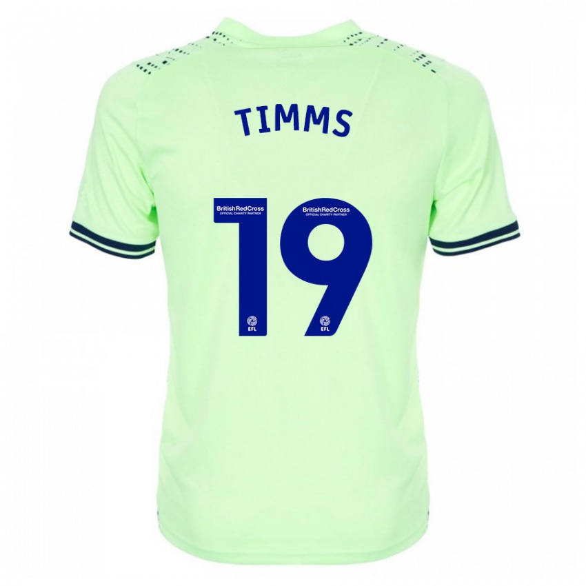 Kinder Maria Timms #19 Marine Auswärtstrikot Trikot 2023/24 T-Shirt Schweiz