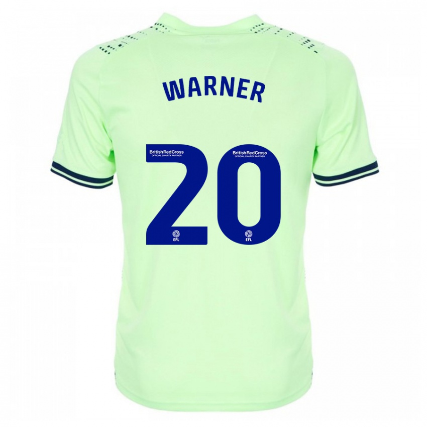 Kinder Phoebe Warner #20 Marine Auswärtstrikot Trikot 2023/24 T-Shirt Schweiz