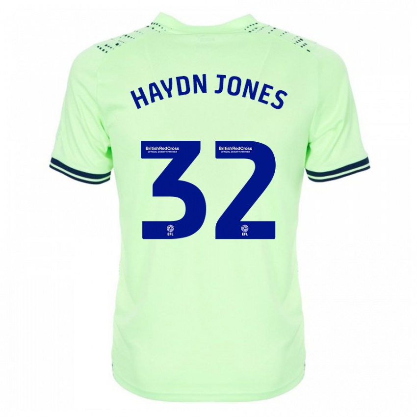 Kinder Mackenzie Haydn-Jones #32 Marine Auswärtstrikot Trikot 2023/24 T-Shirt Schweiz