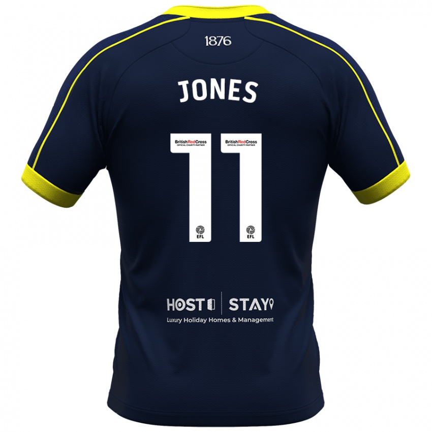 Kinder Isaiah Jones #11 Marine Auswärtstrikot Trikot 2023/24 T-Shirt Schweiz