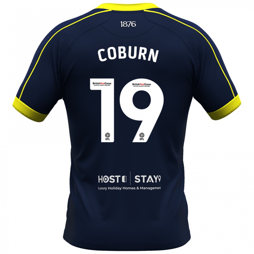 Kinder Josh Coburn #19 Marine Auswärtstrikot Trikot 2023/24 T-Shirt Schweiz