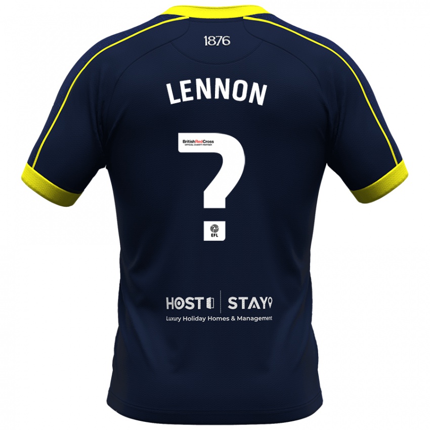 Kinder Charlie Lennon #0 Marine Auswärtstrikot Trikot 2023/24 T-Shirt Schweiz