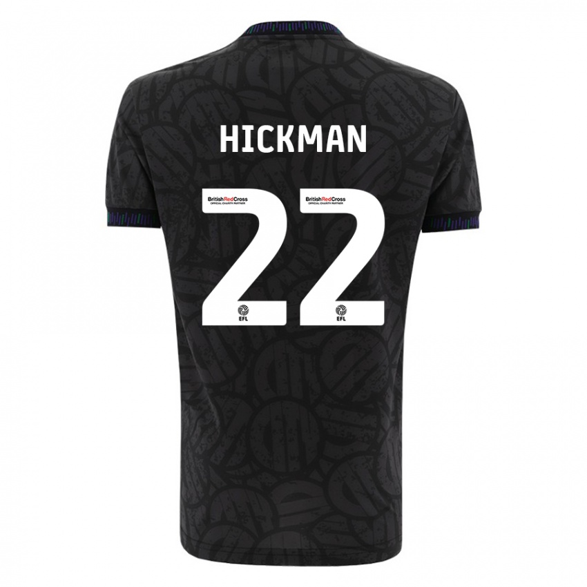 Kinder Taylor Gardner-Hickman #22 Schwarz Auswärtstrikot Trikot 2023/24 T-Shirt Schweiz