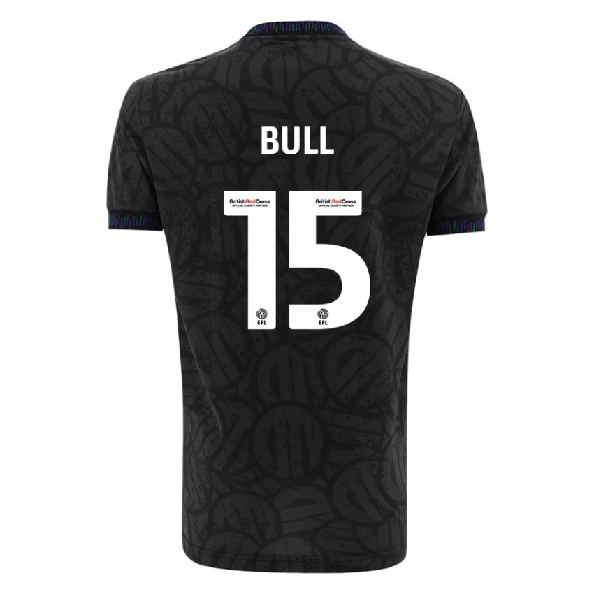 Kinder Jasmine Bull #15 Schwarz Auswärtstrikot Trikot 2023/24 T-Shirt Schweiz