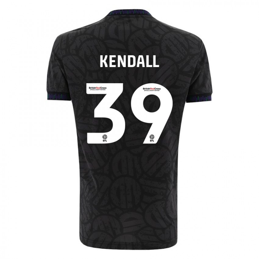 Kinder Maya Kendall #39 Schwarz Auswärtstrikot Trikot 2023/24 T-Shirt Schweiz