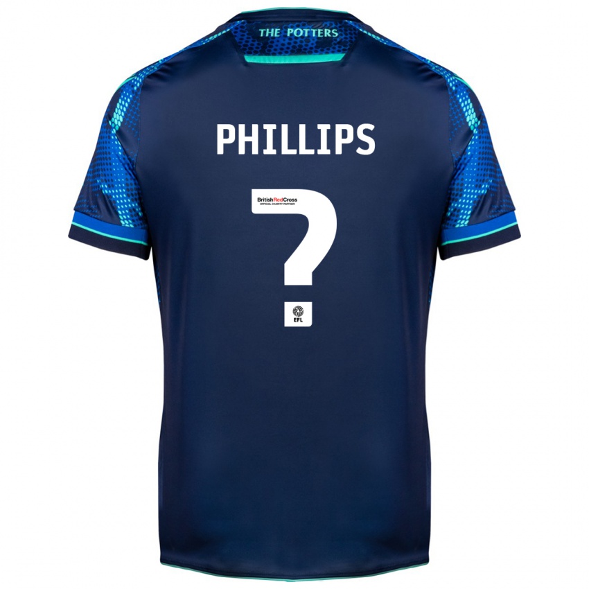 Kinder Sanchez Phillips #0 Marine Auswärtstrikot Trikot 2023/24 T-Shirt Schweiz