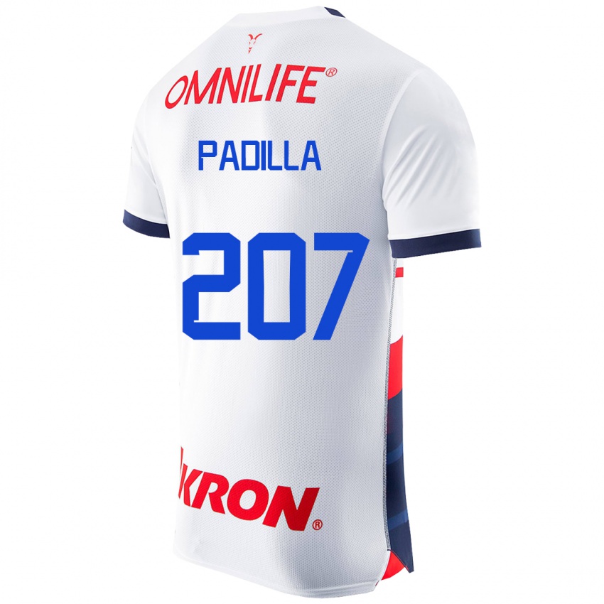 Kinder Yael Padilla #207 Weiß Auswärtstrikot Trikot 2023/24 T-Shirt Schweiz