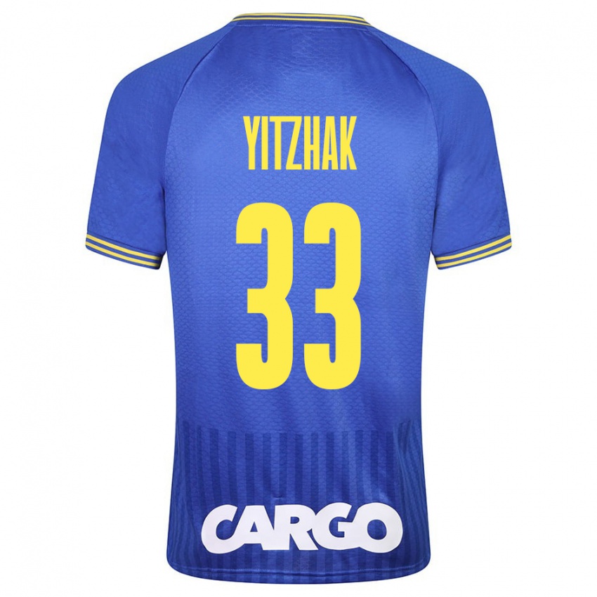 Kinder Or Yitzhak #33 Blau Auswärtstrikot Trikot 2023/24 T-Shirt Schweiz