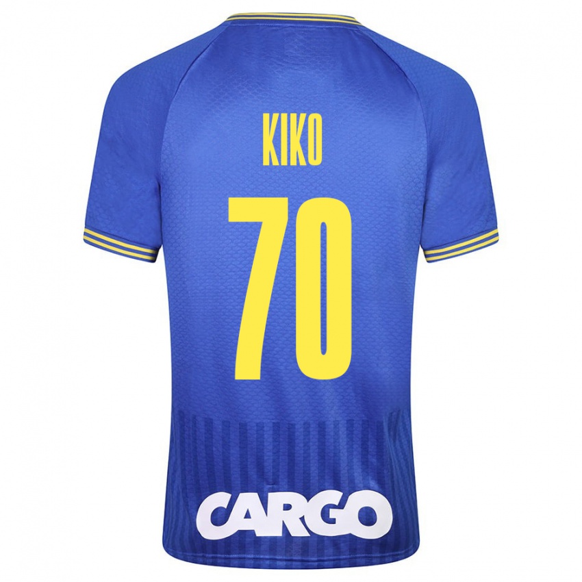 Kinder Kiko Bondoso #70 Blau Auswärtstrikot Trikot 2023/24 T-Shirt Schweiz