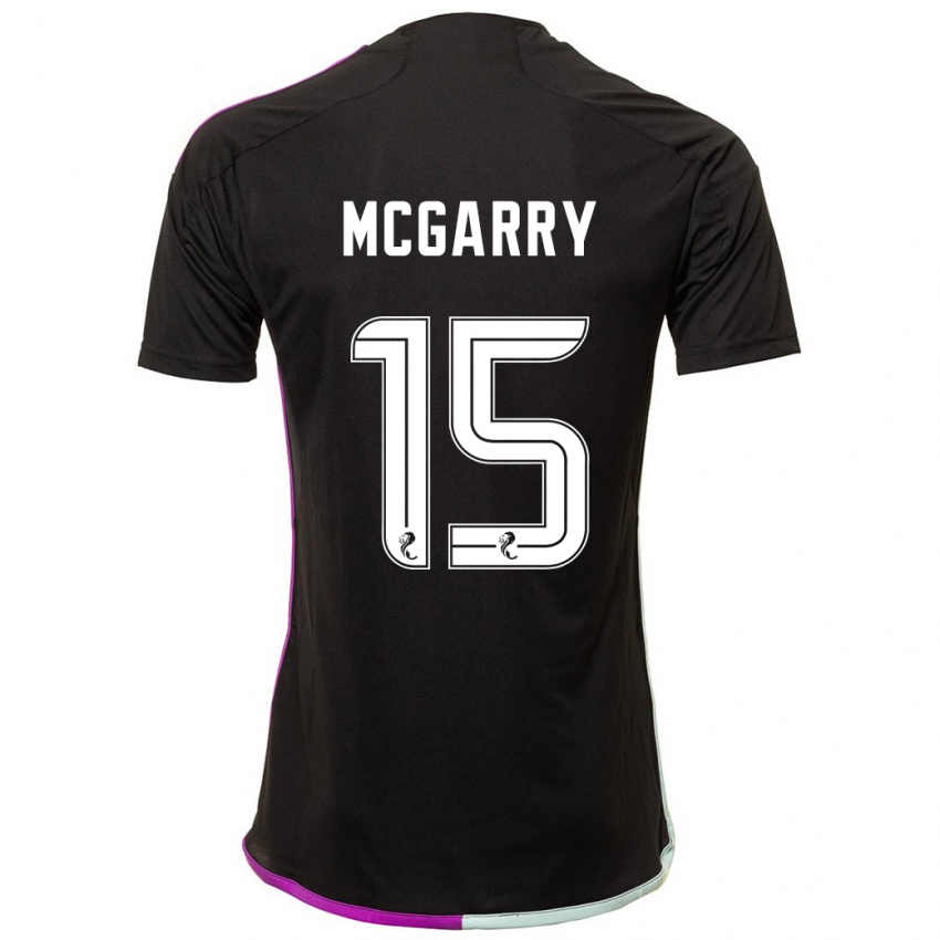 Kinder James Mcgarry #15 Schwarz Auswärtstrikot Trikot 2023/24 T-Shirt Schweiz