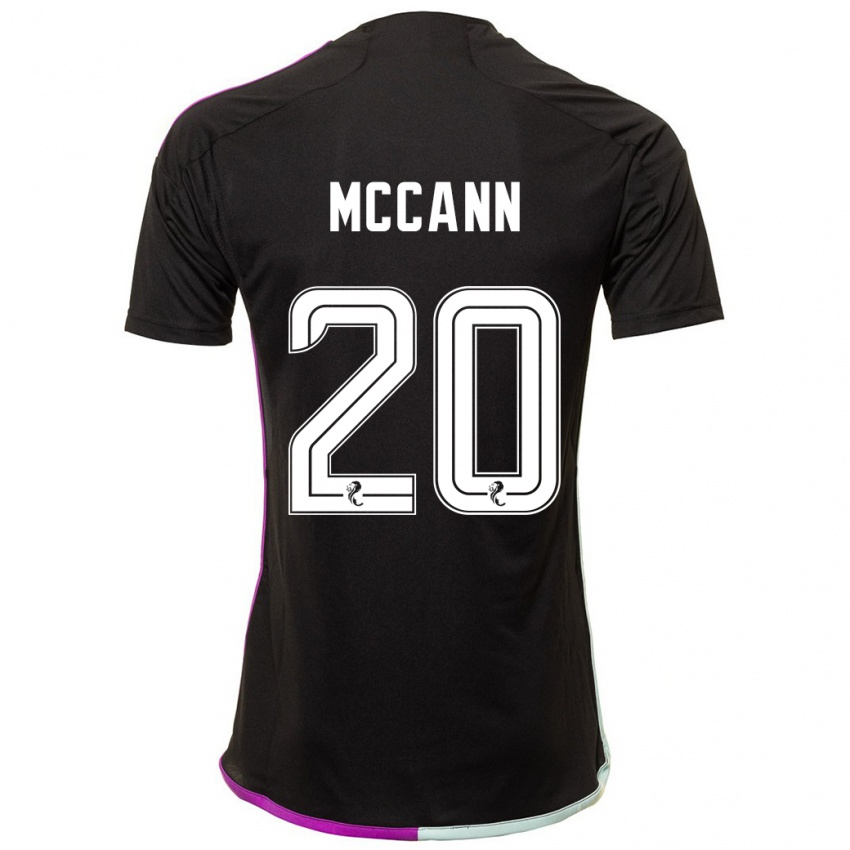 Kinder Annalisa Mccann #20 Schwarz Auswärtstrikot Trikot 2023/24 T-Shirt Schweiz