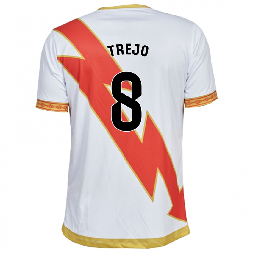 Herren Óscar Trejo #8 Weiß Heimtrikot Trikot 2023/24 T-Shirt Schweiz