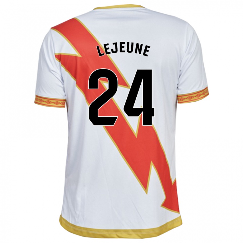 Herren Florian Lejeune #24 Weiß Heimtrikot Trikot 2023/24 T-Shirt Schweiz